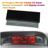 Navigateur central de voiture avec écran LCD, réparation de pixels, radio pour KIT 206 307, cristaux en C5, Xsara Picasso 1