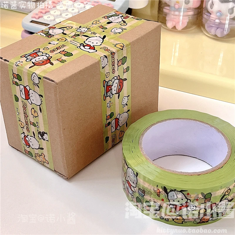 Kawaii Pochacco Cartoon Long Express Packing And Sealing Color Printing Tape  Anime Sanrio Girl Heart Cute 4.5cm Wide Large Tape - Movies & Tv -  AliExpress