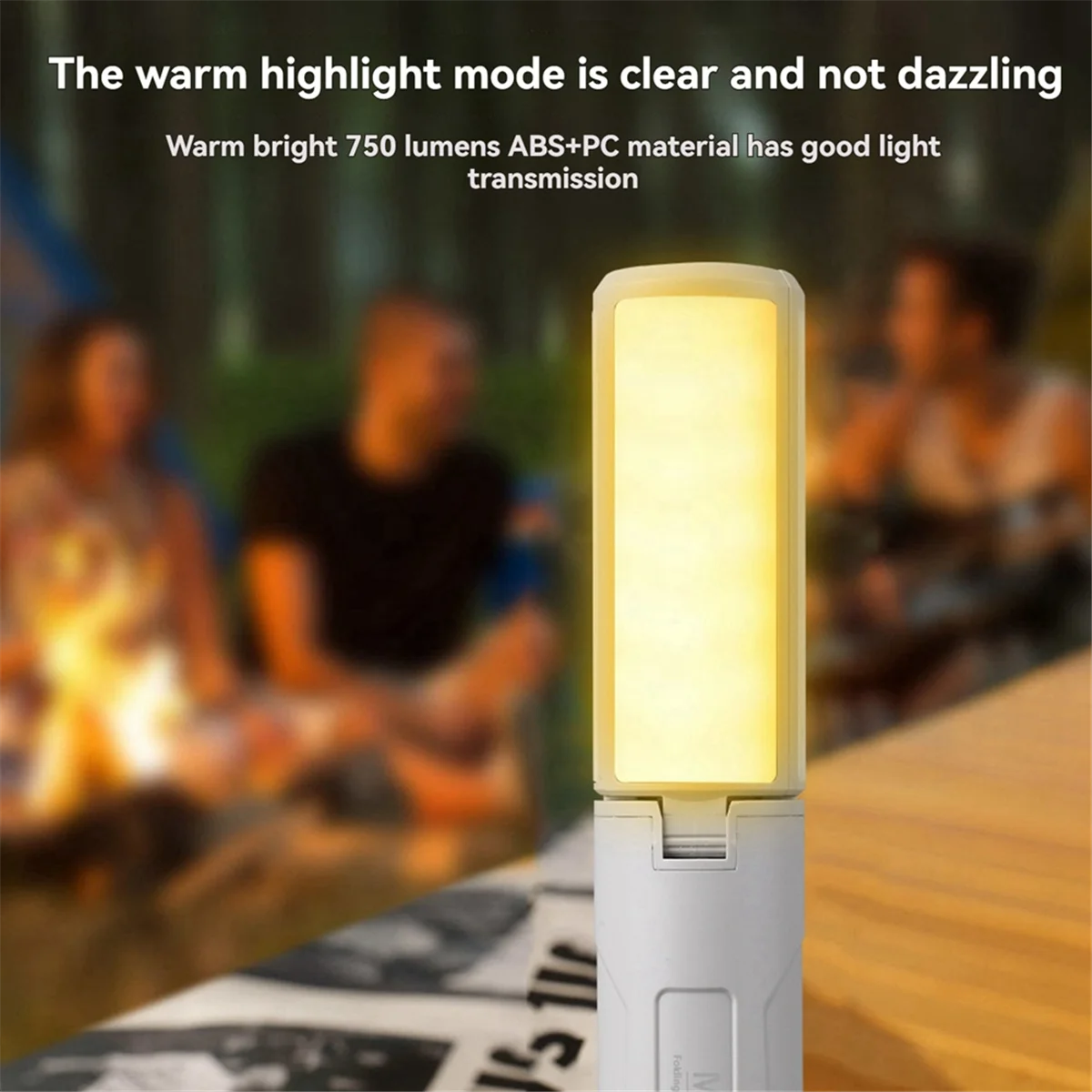 BAAU Outdoor Lighting Folding Camping Lights Multifunctional Portable Tent Lights Folding Hanging for Travel