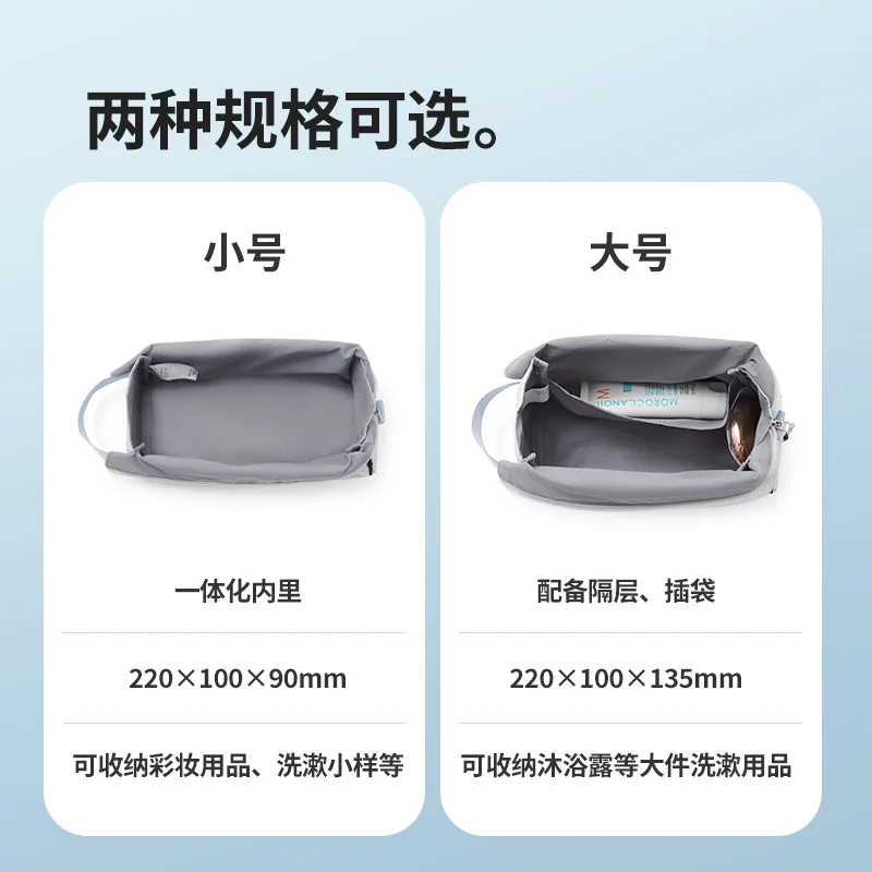 Cosmetic Storage Bag Waterproof Bag Naturehike Travel Toiletry Bag Women Makeup Bag Foldable Waterproof Wash Outdoor Storage CNK2450XB024