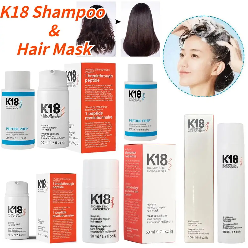 K18 Original Hair Mask Leave-In Conditioner Molecular Repair Dry Hair Deep Restores Damaged Moisturize Keratin Treatment hair mask hair conditioner