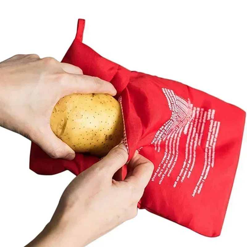 Microwave Cooker Bag Kitchen Microwave Potato Cooker Bag Baked Patata Microwave Cooking Potato Bag Oven Storage bag