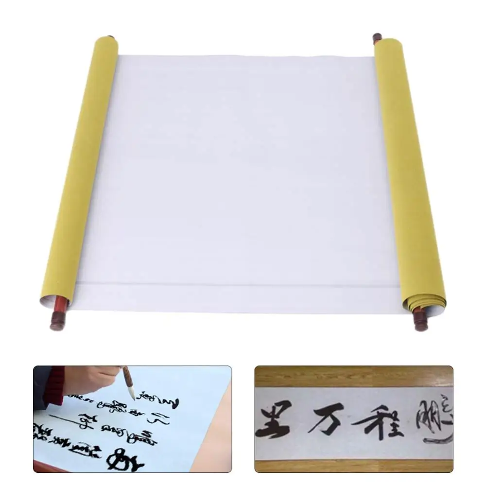 Sketchbooks Reusable Magic Water Writing Cloth Chniese Calligraphy Pratice Painting Scroll Office School Supplies