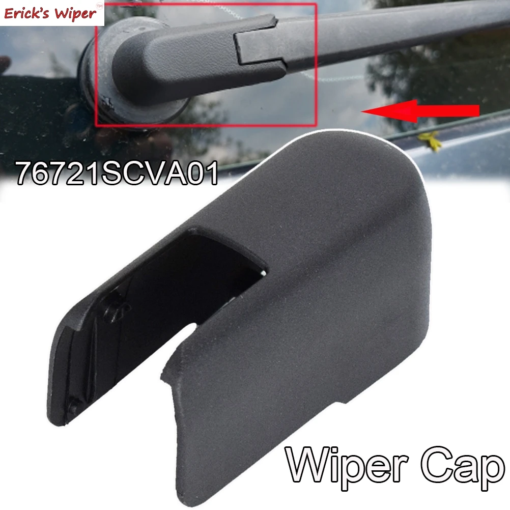 Wiper Cap Set for Back Windshield Window，OEM:86532-FL100 HODEE Rear Wiper Arm Blade Nut Set Replacement for Subaru Crosstrek 2018-2020 Rear Wiper Cover Accessories Assembly 