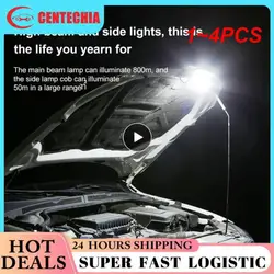 1~4PCS Zoom Focus Mini Led Flashlight Built In Battery XP-G Q5 Lamp Lantern Work Light rechargeable Mini Flashlight