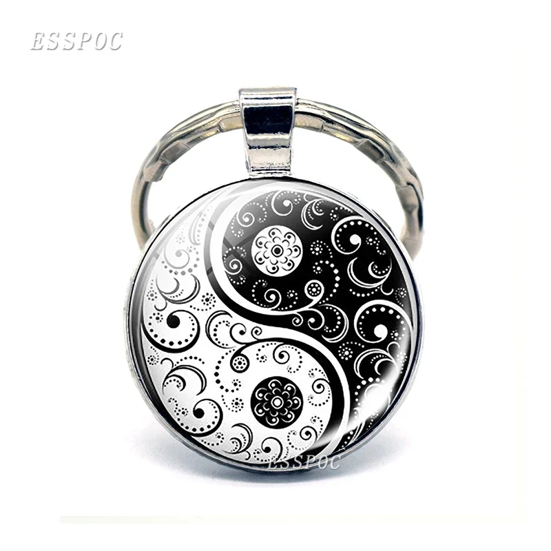 Jovivi Acier inoxydable Collier Couple Aimant Pendentif Puzzle Cœur Séparable Yin Yang