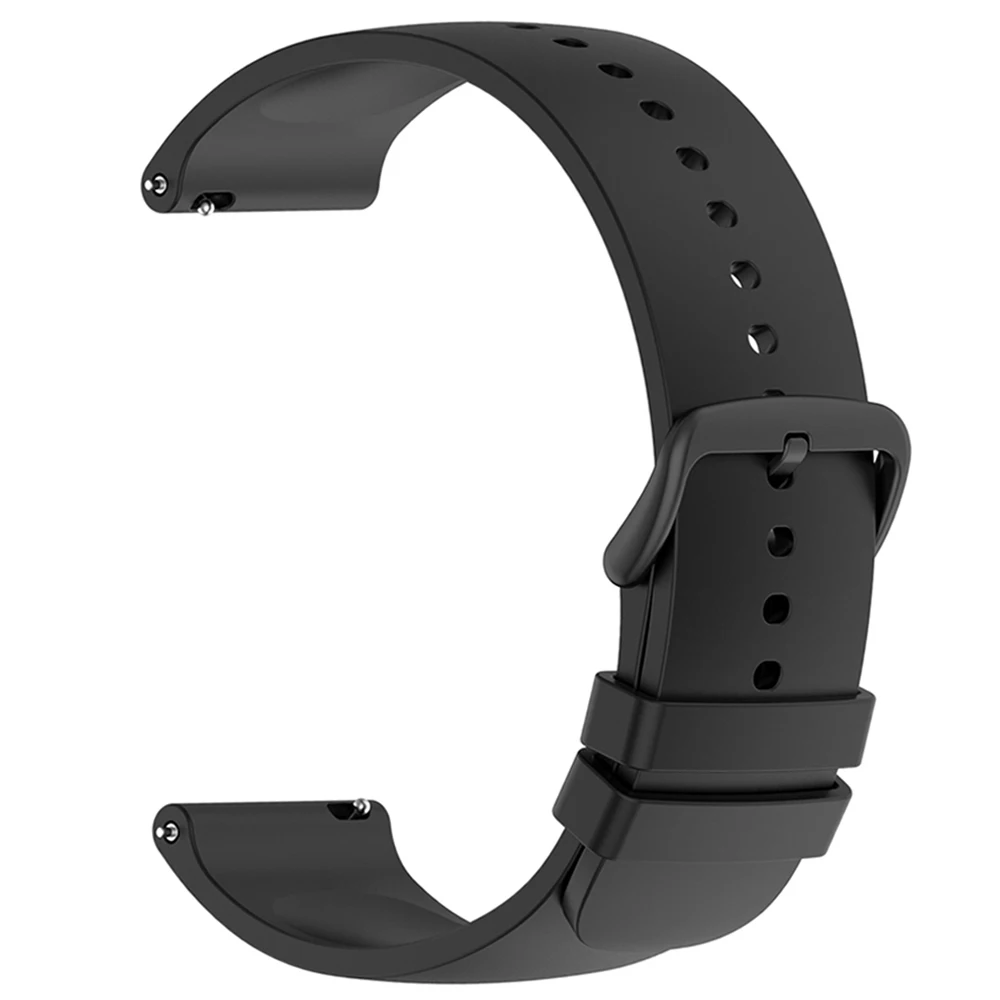 Silicone Smartwatch Band - Versatile Fit, 20mm & 22mm Strap Bracelet