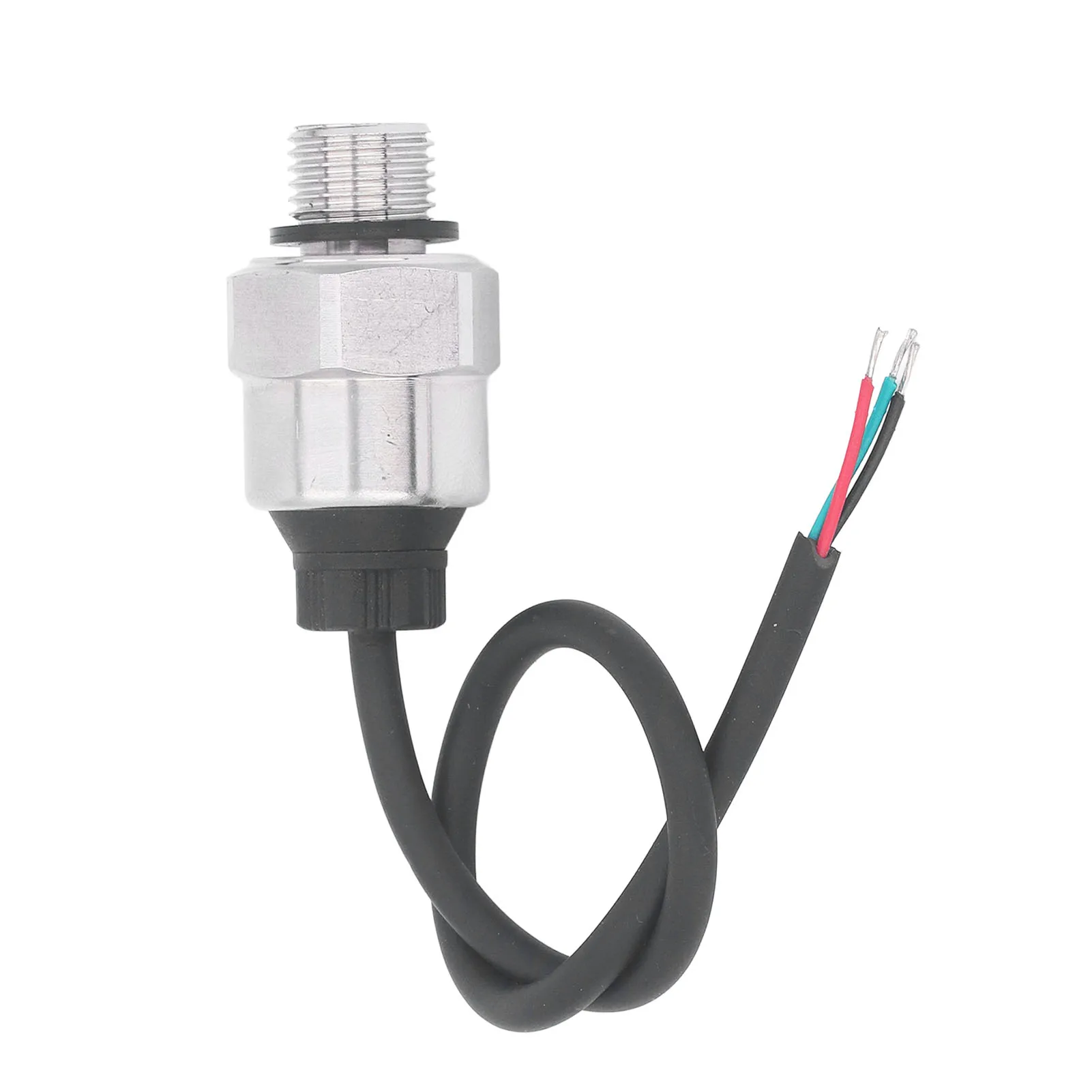 Pressure Transducer Sensor G1/4 0.5 to 4.5V Output Pressure Transducer Sender Sensor for Oil 5 to 12V Transmitter