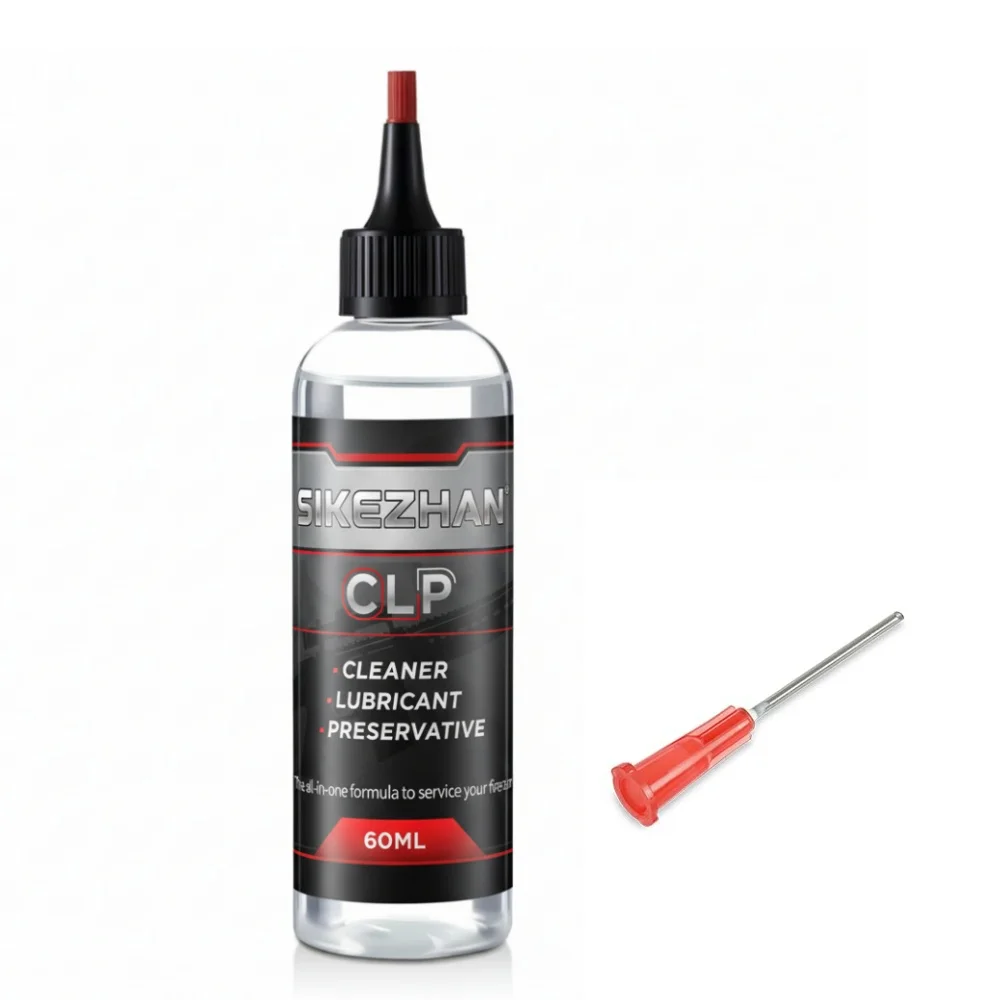 Gun Oil CLP Cleaner Lubricant with Precision Needle Tip Oiler for Rifle Pistol Shotgun Firearm Maintenance & Care 60ml
