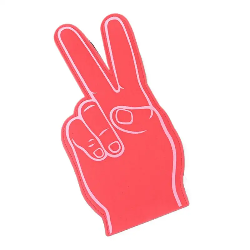 Foam Finger Cheering Hand Prop Portable Cheerleading Foam Fingers for Sports Events Baseball Basketball Soccer