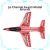 50 Channel Avanti Remote Control Aircraft Epo Material Fixed Wing Fighter Model Adult Gift 1