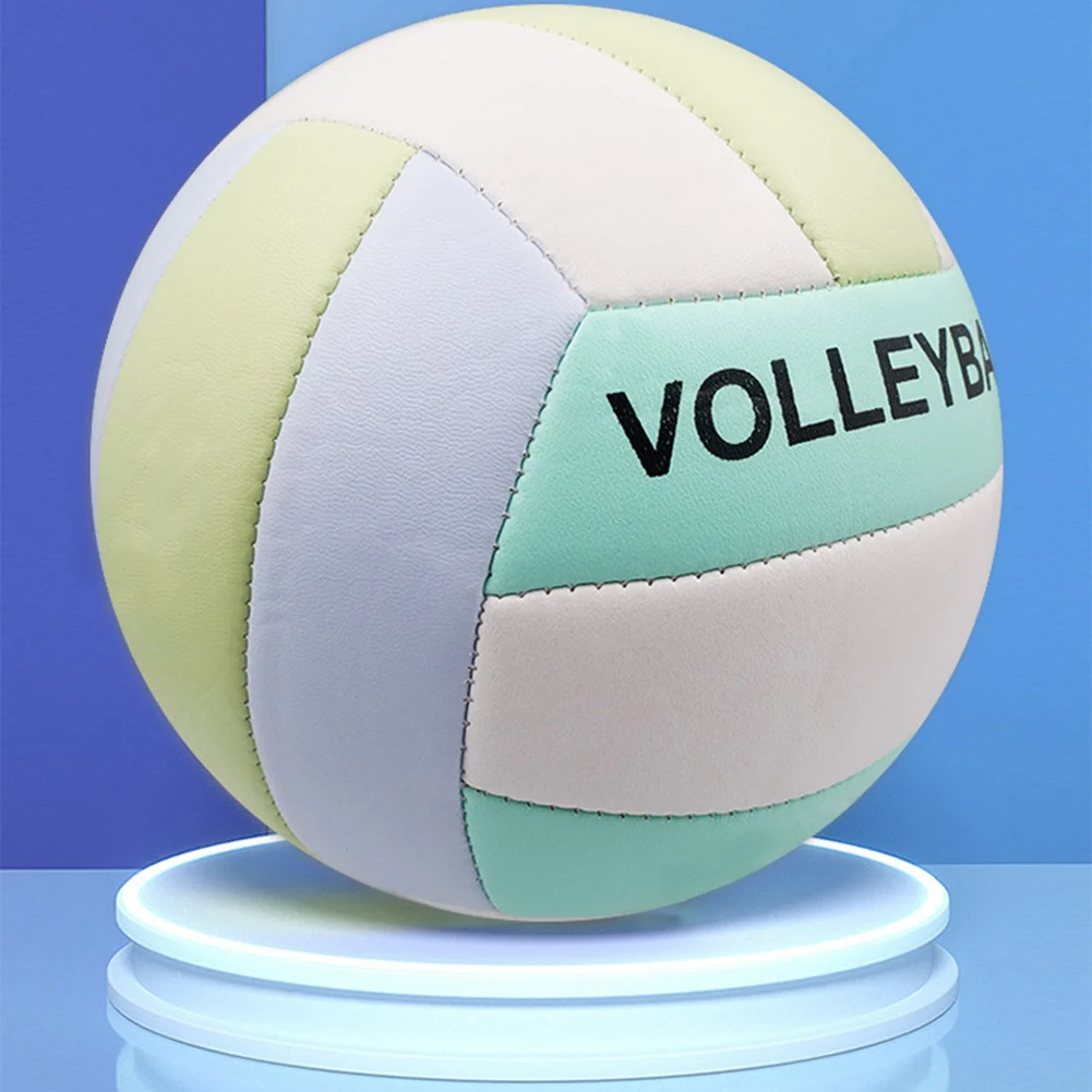 

High-Quality Size 5 Volleyball Rubber PVC Machine-Sewn Technology For Improved Durability Flight Control Soft Team Sports