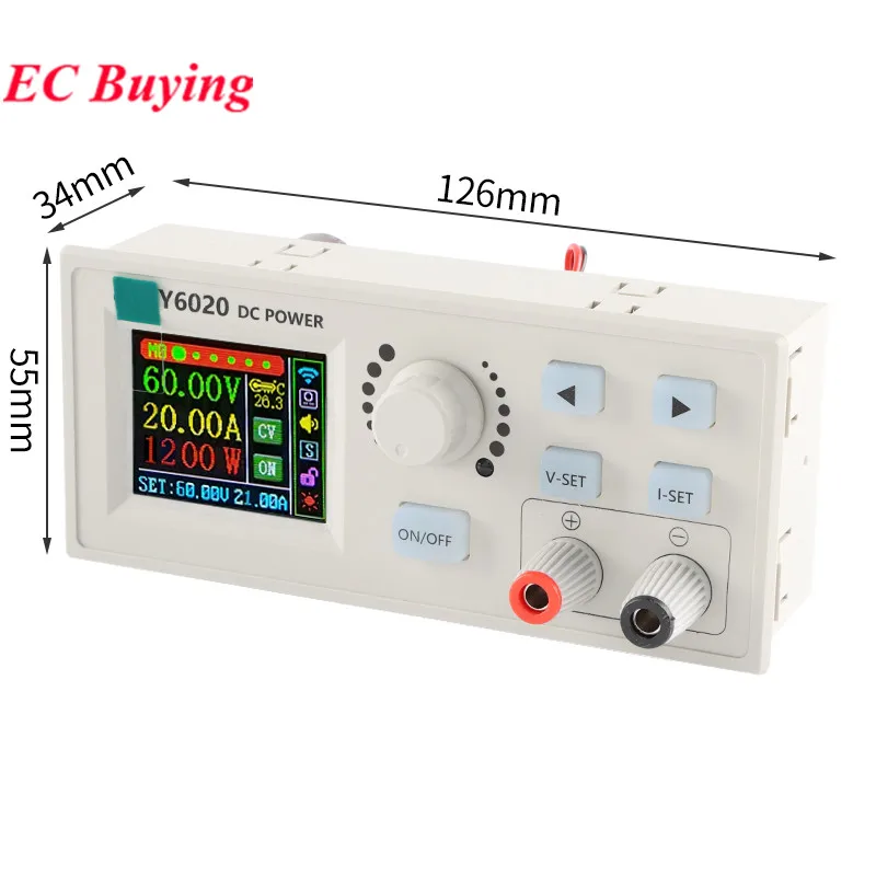 XY6020 WIFI 20A/1200W Adjustable DC Regulated Stabilized Power