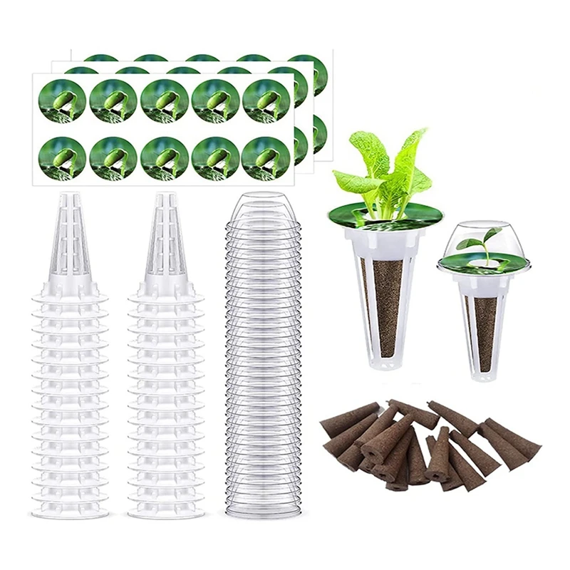 24Pcs Seed Pod Kit Per Aeroteard, Hydroponics Grow Any Kit Sistema Di Partenza Per Semi Da Giardino Forniture Idroponiche Per Interni