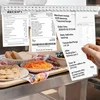 30cm-150cm Kitchen Takeaway Order Organizer Ticket Holder PVC Takeout Orders & Restaurant Tickets Rack for Office Cafes Pubs 2