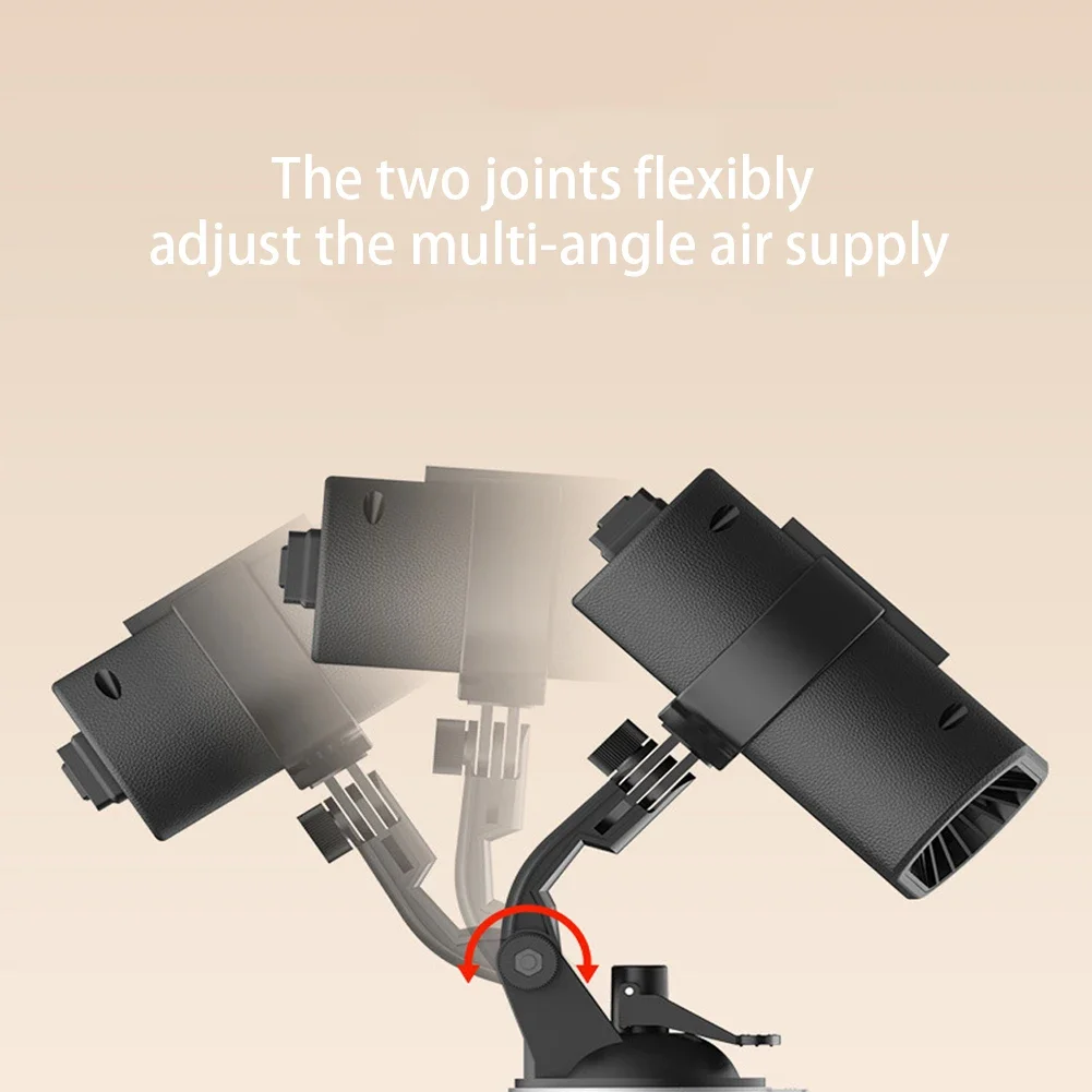 12V Car Heater Demister Car Defogger Universal Auto Heater 200W Fast Heating Machine Heating Cooling Fan Car Accessories