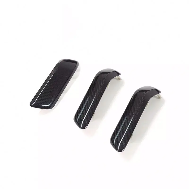 

Carbon fiber car Interior Accessories car door inner handle cover plate for Lands Rover Defender 2020+