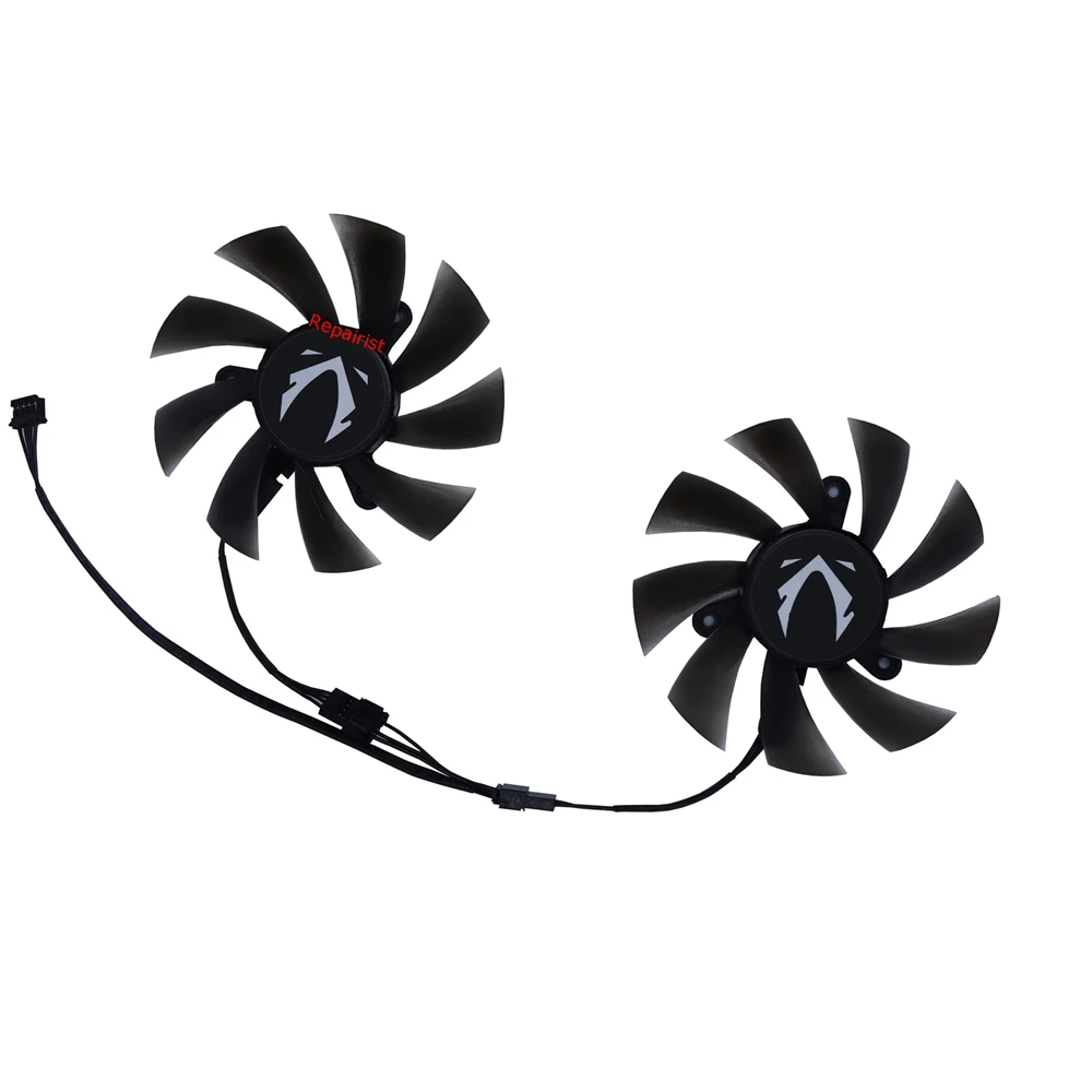Conjunto Pla09215b12hga92s2hvideo Card Fangpu Coolerplaca de Video Vídeo Ventilador de Placas Gráficaspara Xbly Rx580 rx 580 8gbsubstituir Xy-d09015b Peças