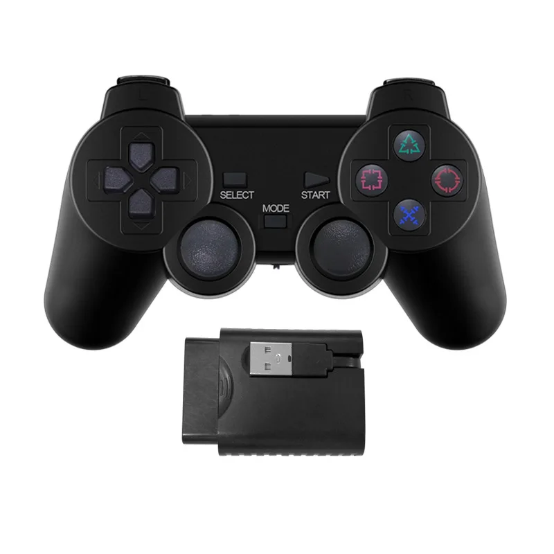 Wireless Controller Gamepad for PS2 with Dual Vibration Shock for Playstation 3 Joypad Joystick Controle USB PC Game Console - 2