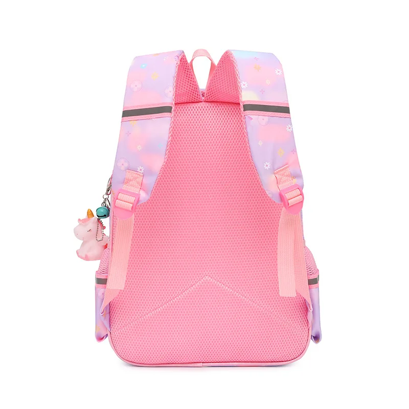 Grade 1-3 New Primary School Bags Cartoon Unicorn Children Large Backpacks Girls Baby High-capacity Backpack for Travel Gift Hot