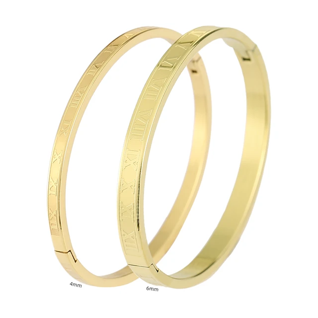 roman numerals couple bangle bracelet crystal| Alibaba.com