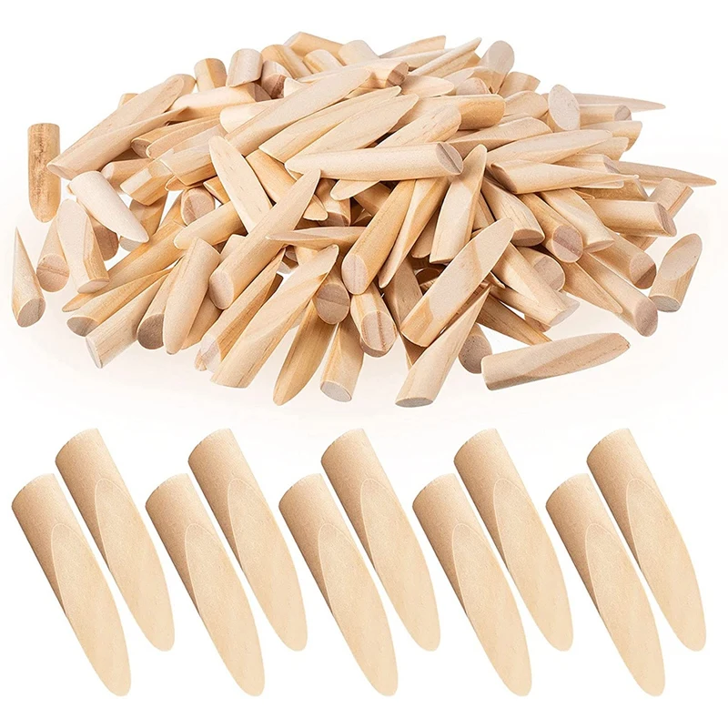 Solid Wood Pocket Hole Plugs Wood Pine For Pocket Hole Jig Woodworking Tool 100 Pieces woodworking tools