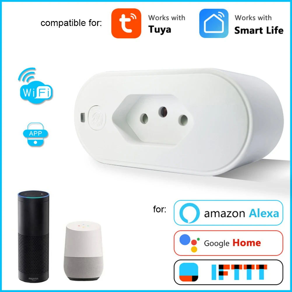 

Wi-Fi-адаптер Tuya для Zigbee, 16 А, с голосовым управлением