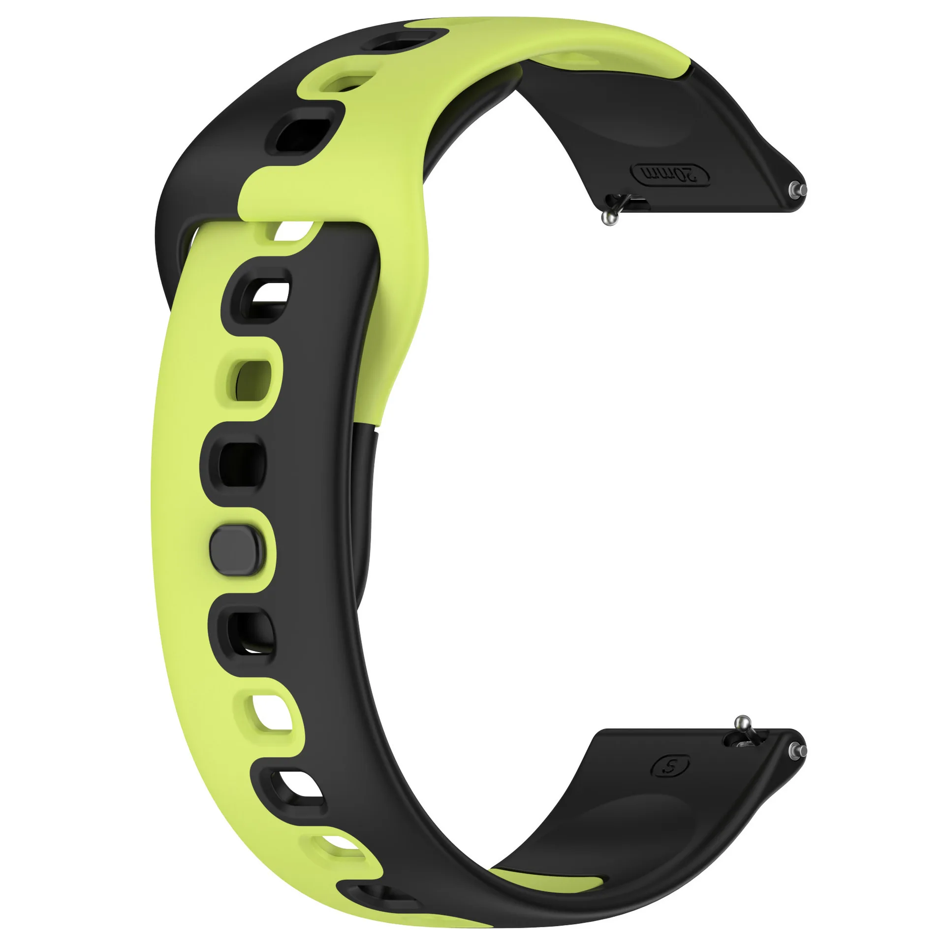 Silicone Sports Watch Strap - 20mm/22mm Band