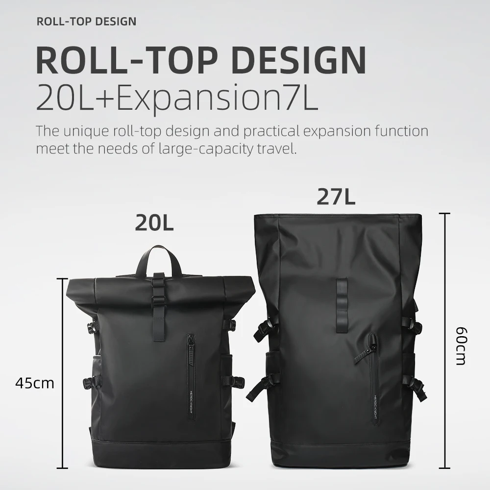 Expandable Waterproof Backpack 5