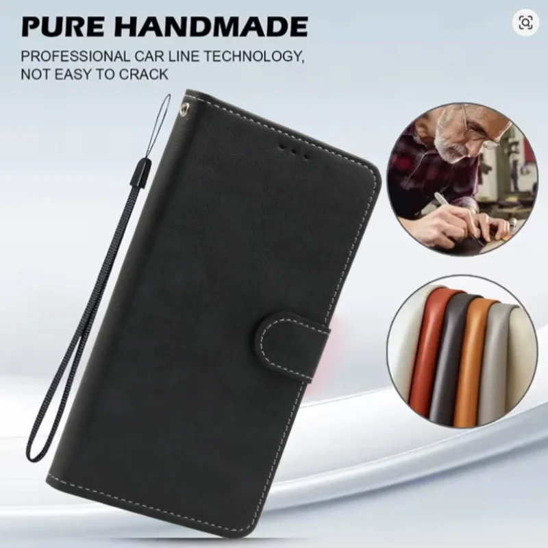 Premium Wallet Magnetic Flip Leather Case - Versatile & Stylish