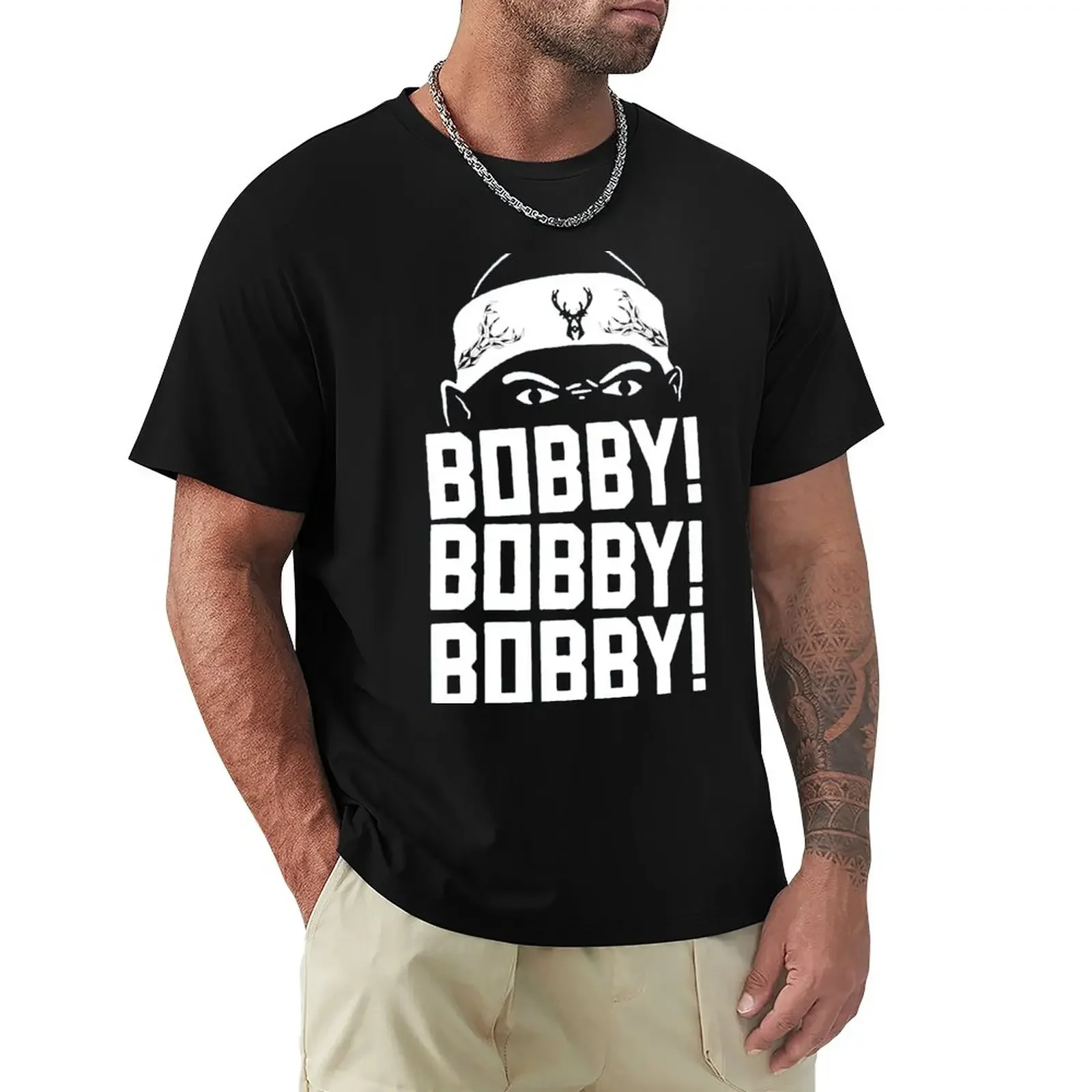 

Bobby! Portis Bobby! Bobby! For Fans Men Women Kids Daughter T-Shirt boys animal print summer clothes customs mens clothing