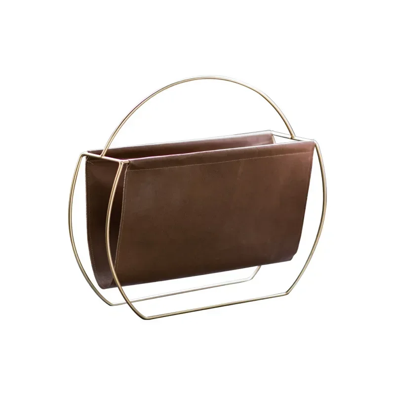 Home Office Magazine Holder Stand Display Rack Nordic Creative Bookshelf Newspaper Organizer Suitable for Placement