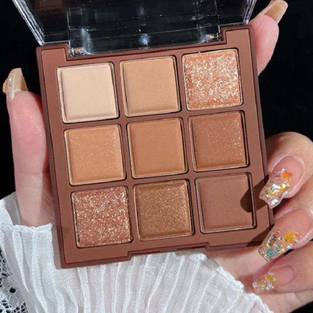 글리터 아이섀도우 팔레트, 매트 어스 컬러, 한국 윤곽 메이크업 화장품, 할인, 배송, 평점