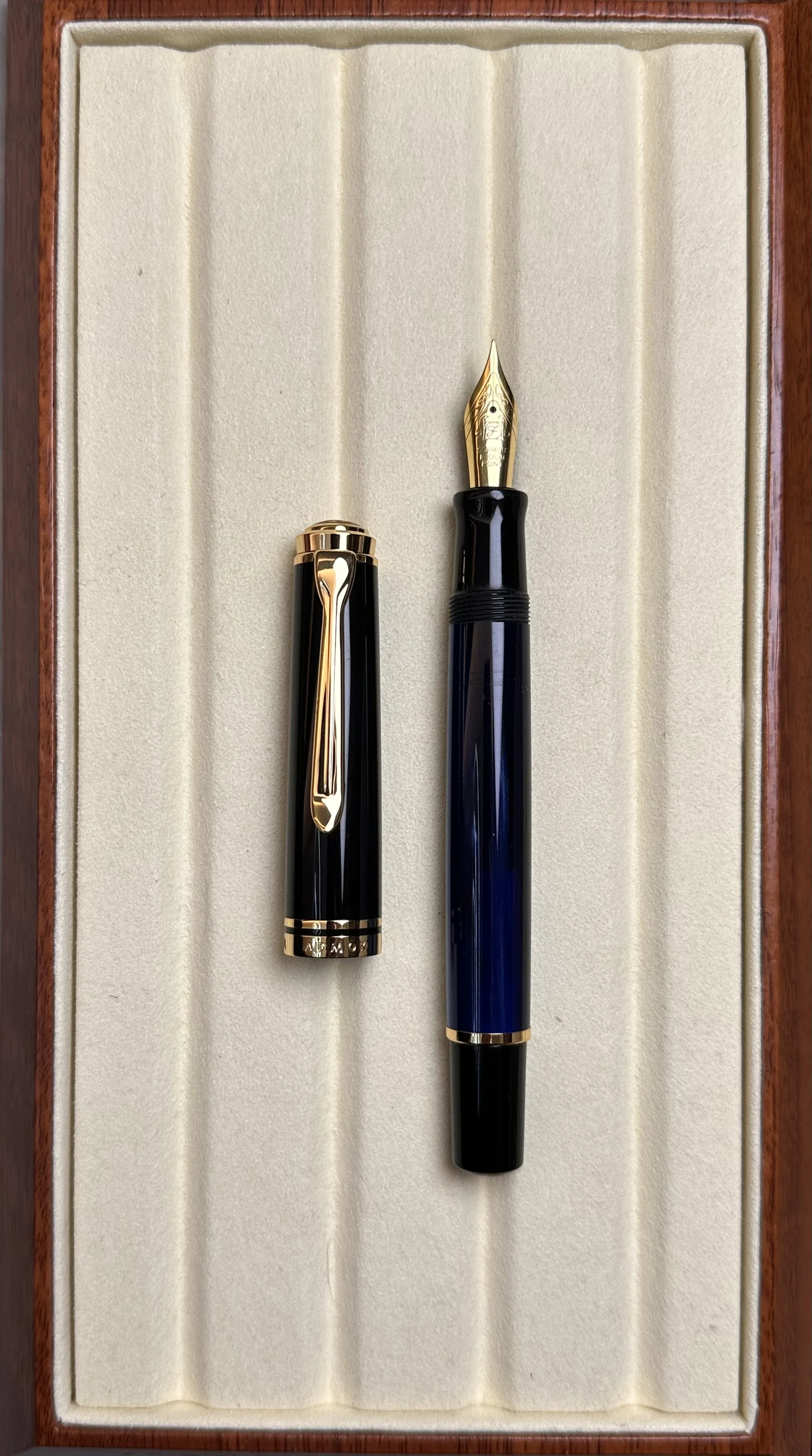 新色 ADMOK M800 スムースアクリルピストン万年筆 BOCK/シュミット