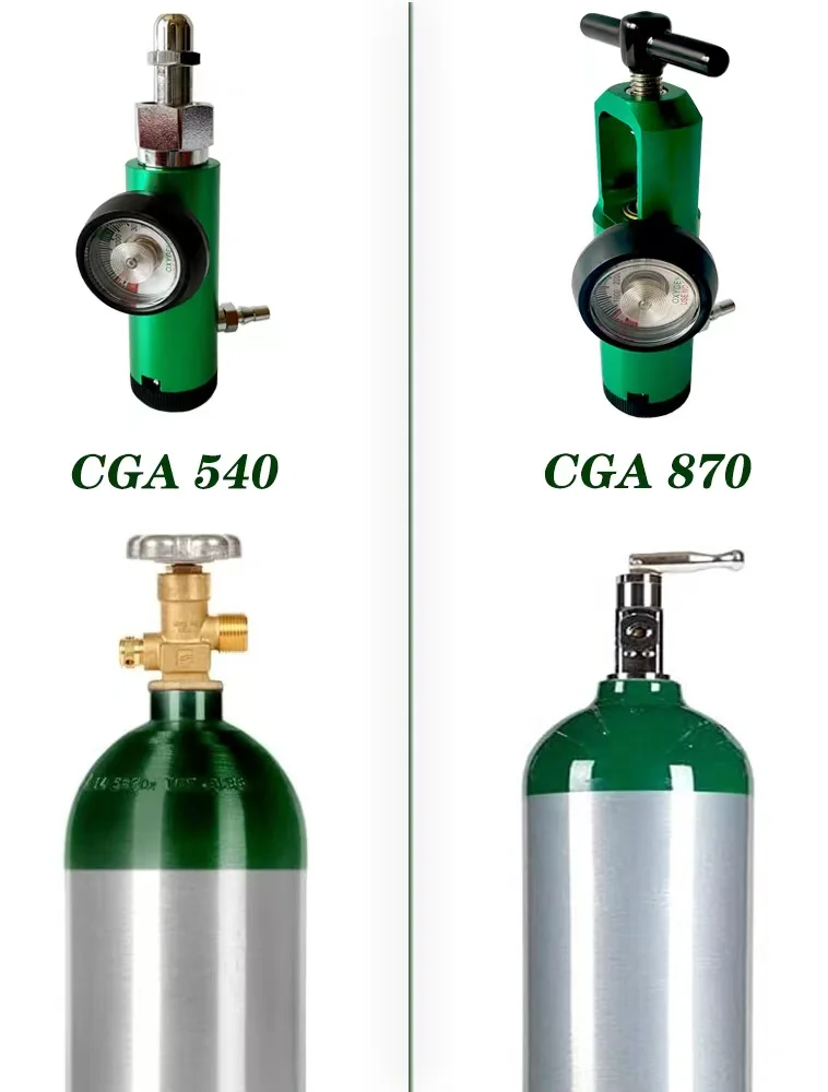Description Picture 4 of itemFlow meter  gas regulator CGA 870 FOR Oxygen cylinder
