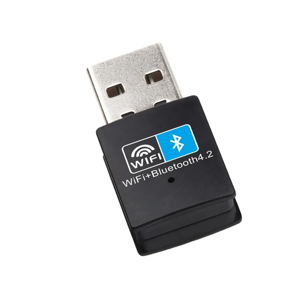 WiFi USB Adapter 150Mbps WiFi Bluetooth-compatible V4.0 Wireless Adapter USB 2.0 Dongle For Desktop Laptop PC