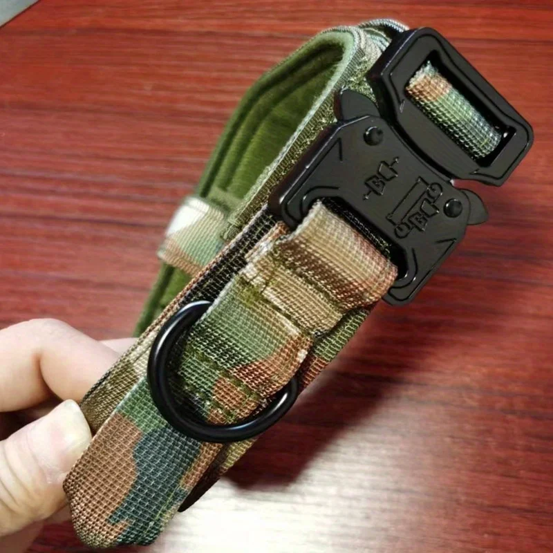 Title 7, Military Tactical Dog Collar Adjustable Soft Ny...