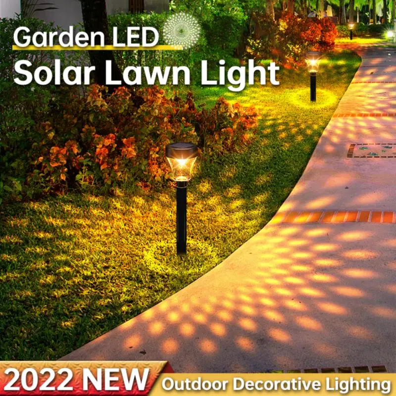 

Solar Pathway Lights Waterproof Landscape Lamp Solar Powered Garden Lighting for Yard Patio Lawn Backyard Walkway Decor