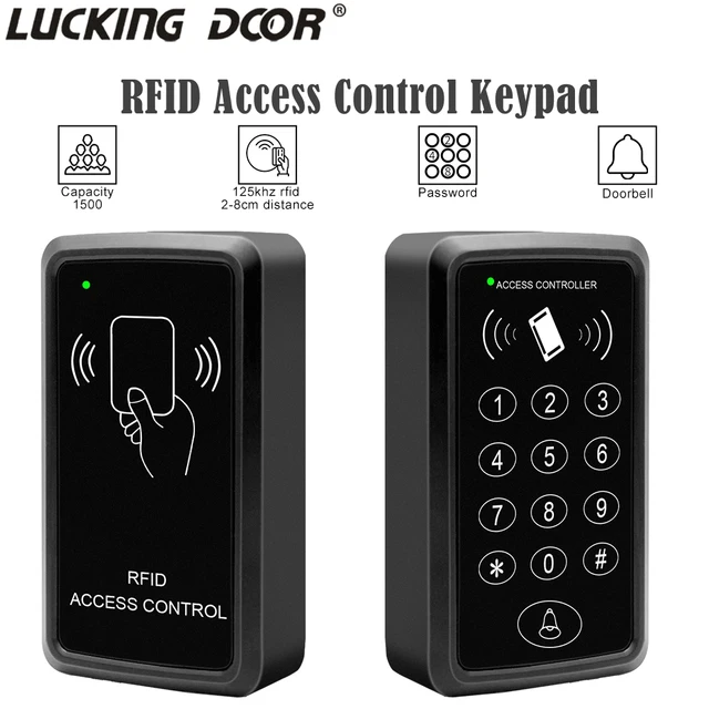 125khz Card Access Control System Safe Electronic Gate Opener Garage Digital Keypad Eletric Magnet RFID Smart Door Lock Keyboard 1