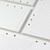 A5 A6A7 45 Sheets Loose Leaf Notebook Refill Spiral Binder Inner Page Weekly Monthly To Do Line Dot Grid Inside Paper Stationery 1