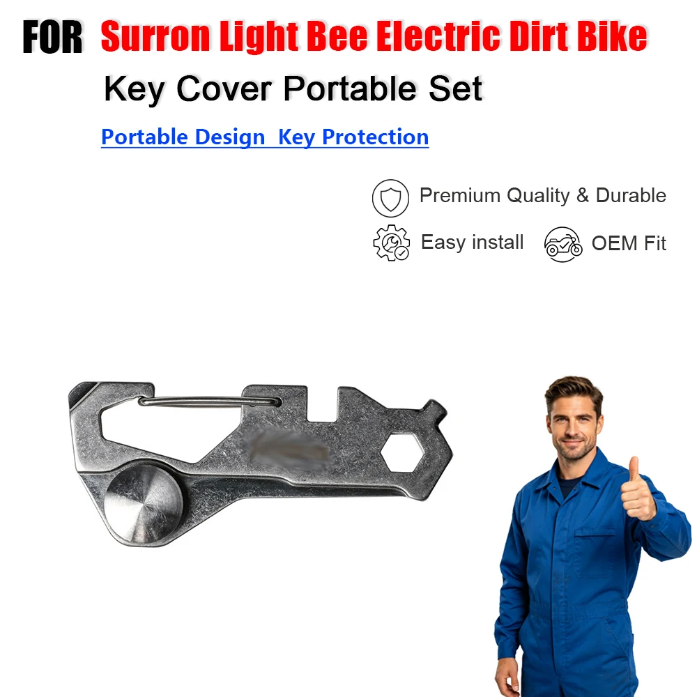 Surron Light Bee 전기 더트 바이크 교체용 액세서리용 키 커버 휴대용..