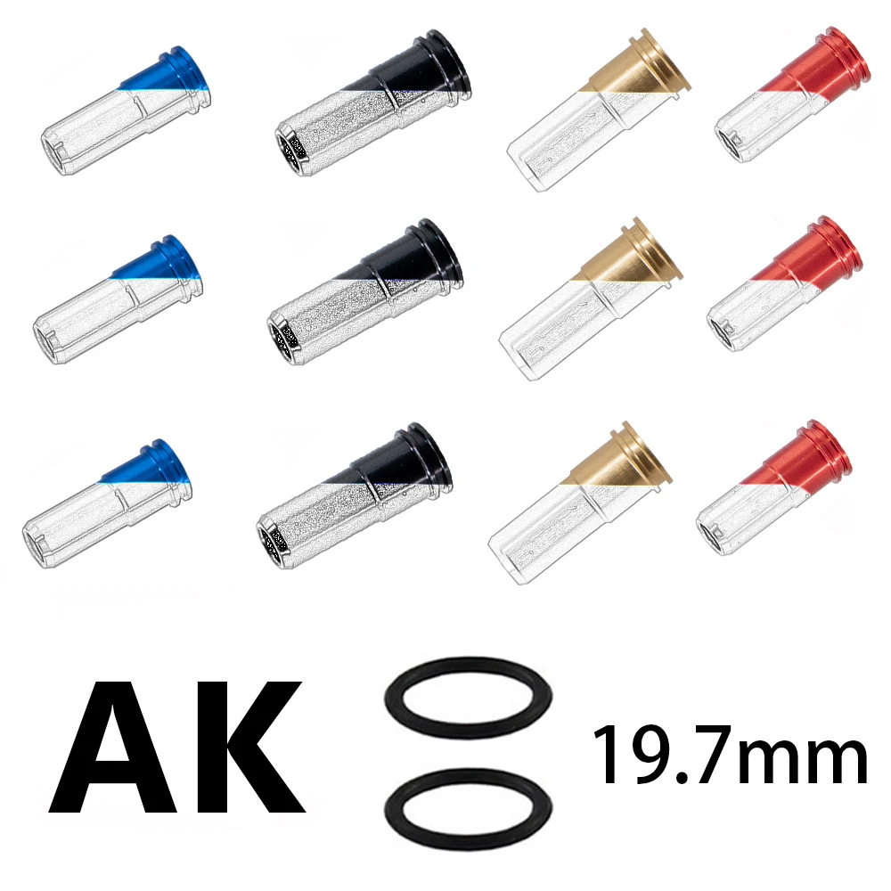 6063 Aluminum Alloy Double O-Ring 19.7MM-Black/Red/Blue/Gold