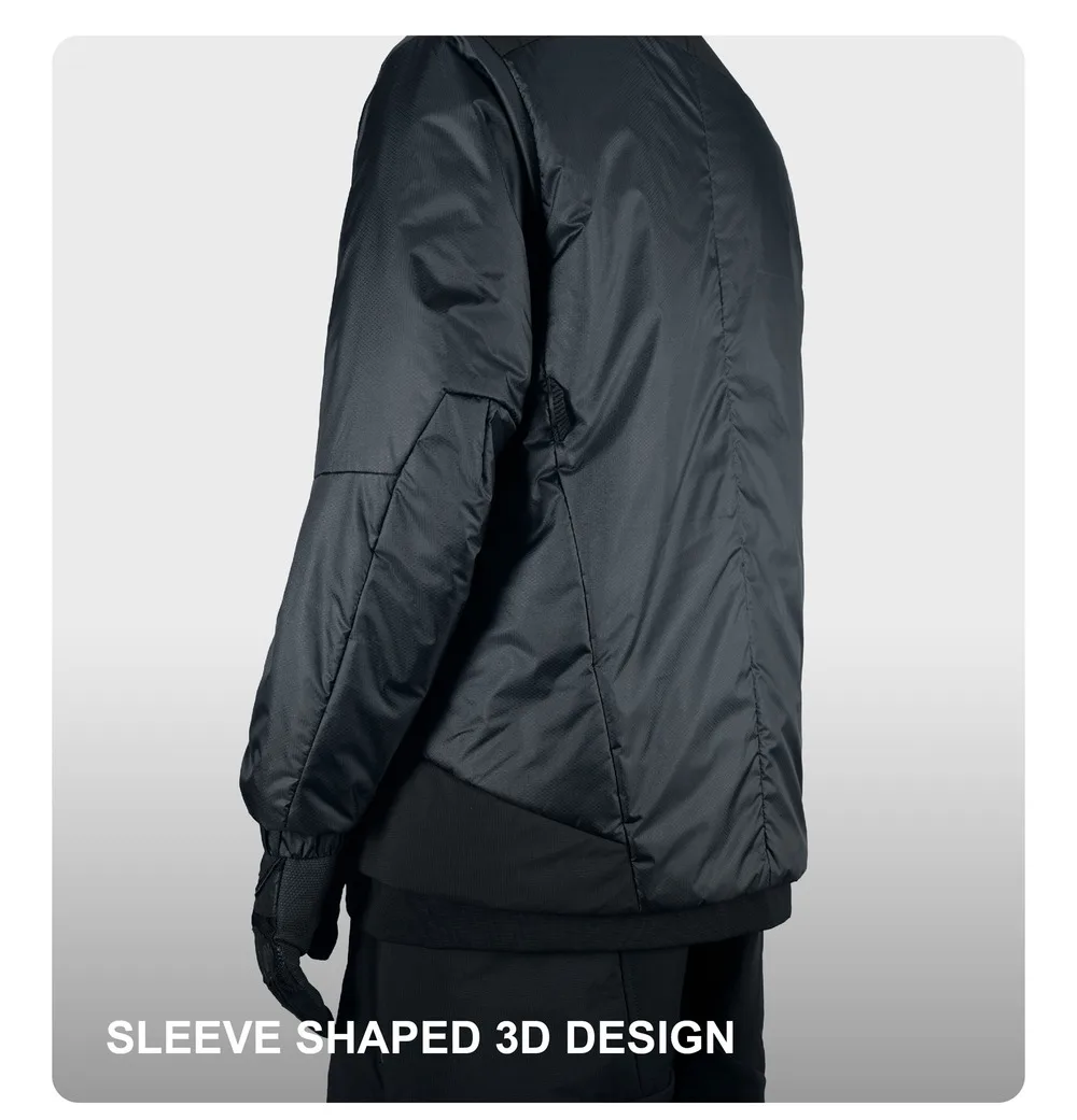 Reindee Lusion 24aw primaloft curved asymmetric zipper lightweight inner jacket warm midlayer multipocket techwear gorpcore