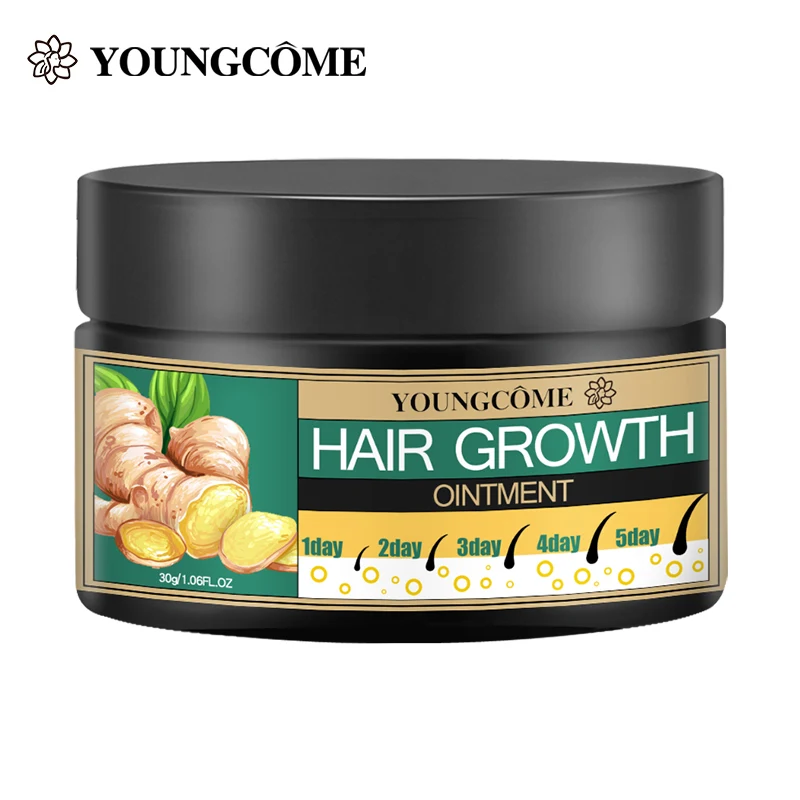 30/60g Ginger Hair Loss Treatment Hair Growth Cream