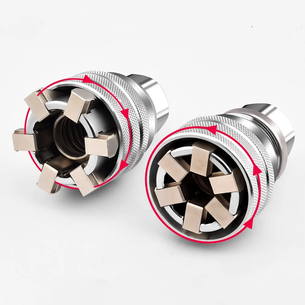 Adjustable Socket 3/8'' To 3/4'' Universal Sleeve 10-19mm Magic Socket Electric Drill Wrench Converter Power Hand Repair Tool 4