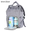 INSULAR Infant Nappy Backpack Mummy Shoulders Package Toddler Diaper Bags Baby Multi-functional Travel Packet Waterproof Outdoor 2