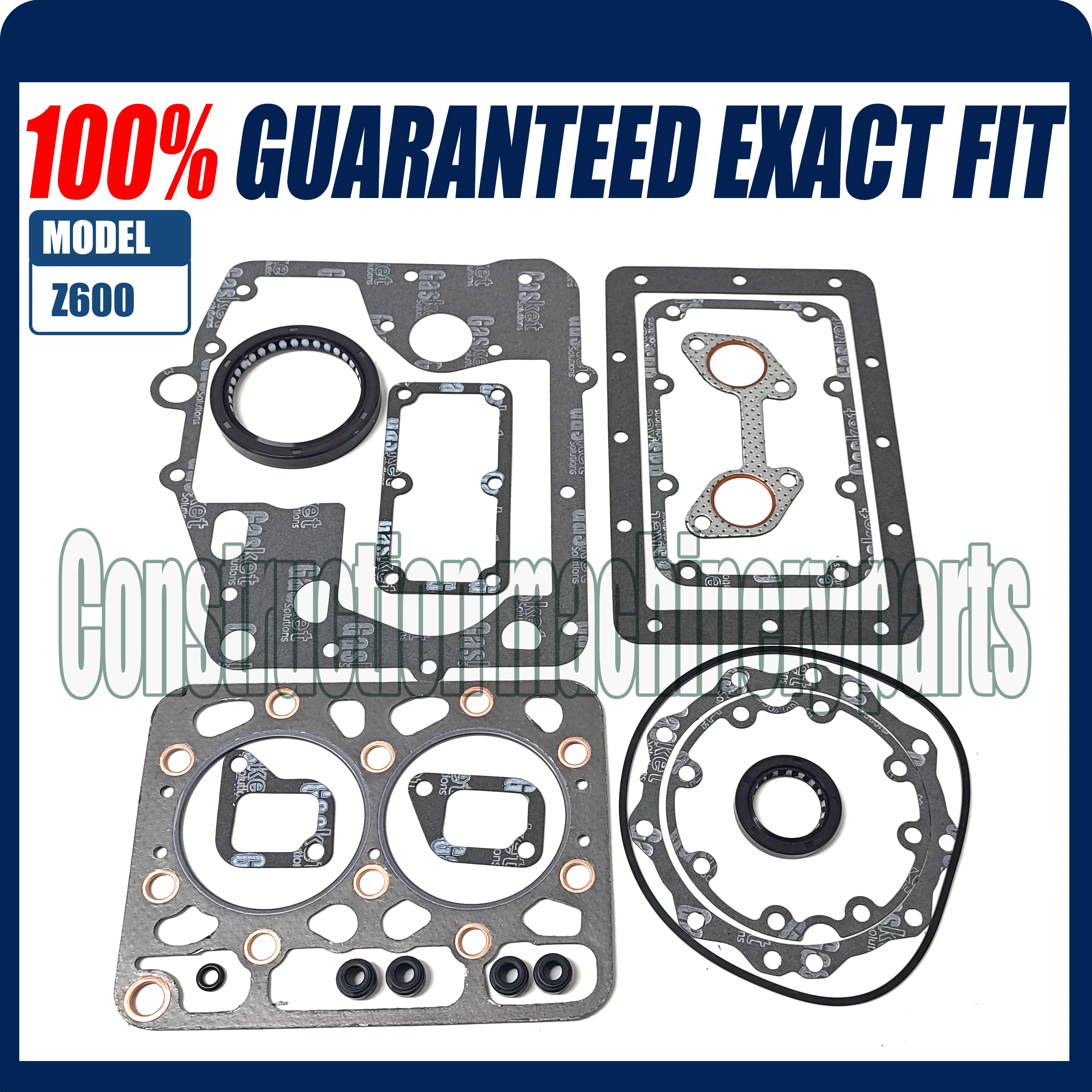 Conjunto Completo da Gaxeta da Cabeça do Cilindro 1594403310 para Kubota Z600 Zb600