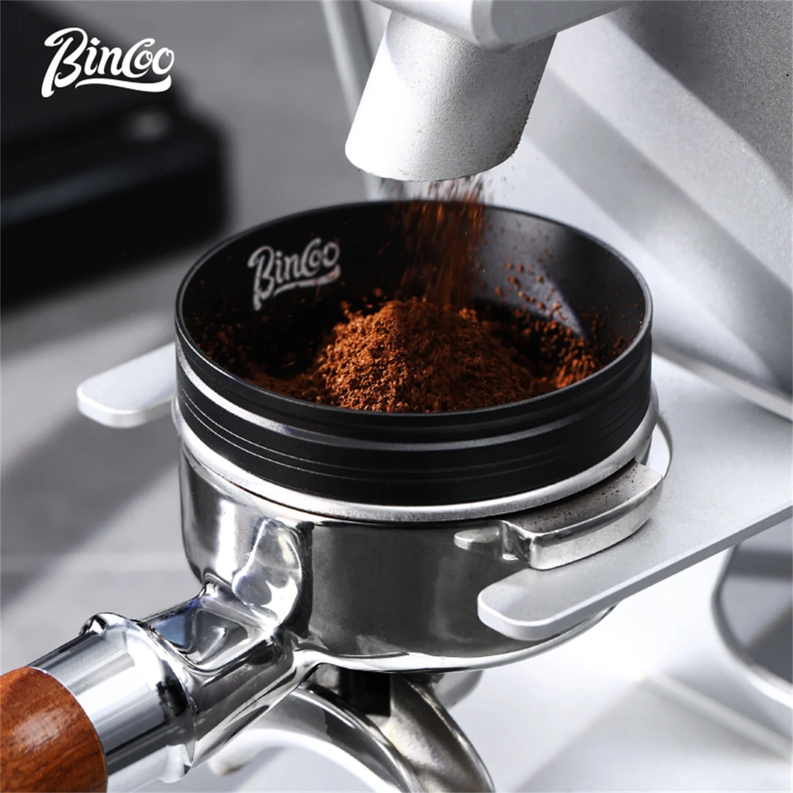 حلقة توزيع القهوة من BINCOO مقاس 51 مم و58 مم، تصم...