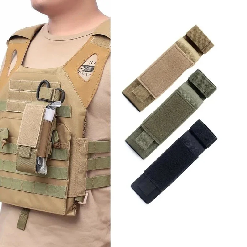 First Aid Pouch Tactical Cat Nylon Tourniquet Pouch Single Pistol Mag Bag Case Outdoor Hunting Knife Holster Medical Scissor Packs