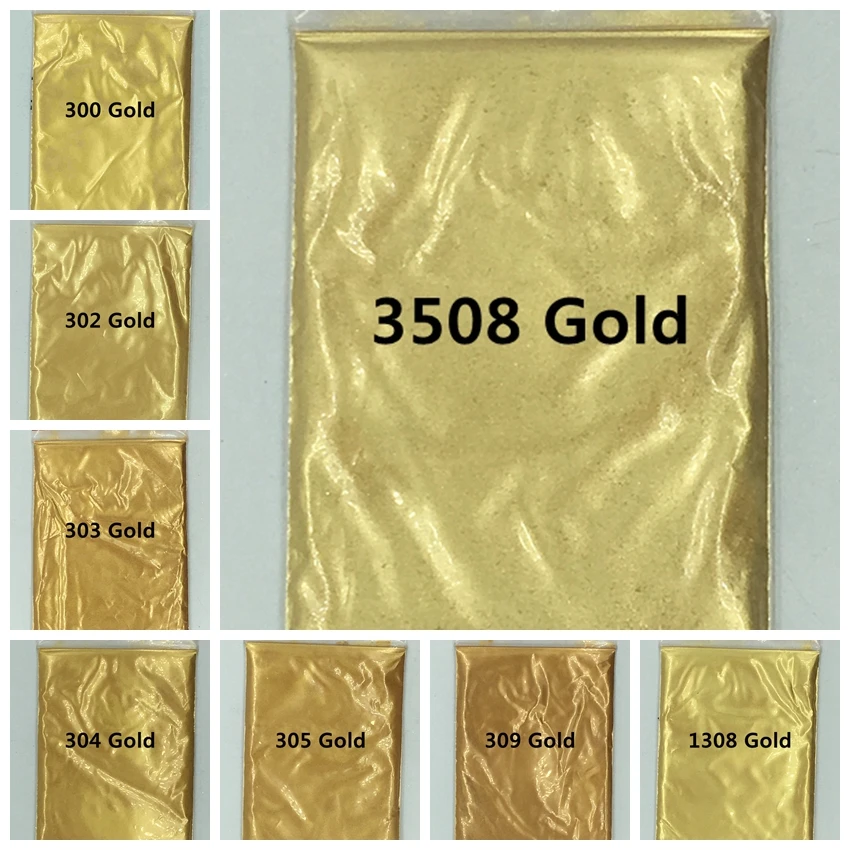 100g German Gold Powder Super Bright Flash Powder Paint DIY Suitable for  Art Advertising Decorative Temple Buddha Painting - AliExpress